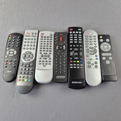 Job lot remote controls - lot, 7x