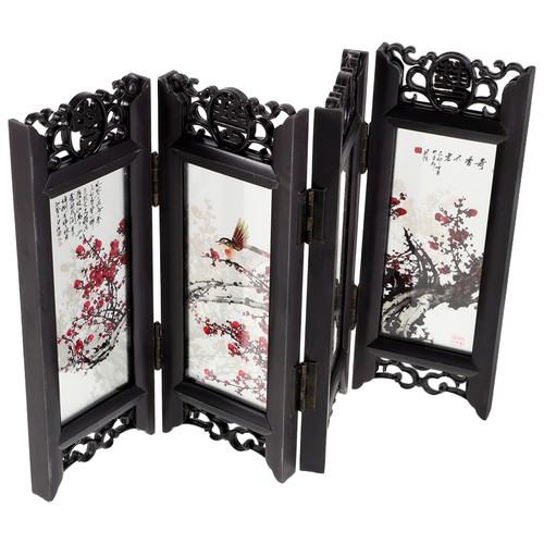 Small chinese folding screen - chinese,