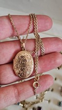 Vintage 9ct solid yellow gold - vintage,