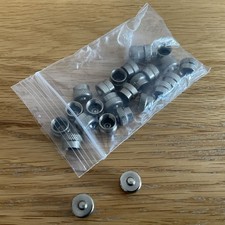 METAL SCHRADER VALVE DUST CAPS CAR VAN BIKE