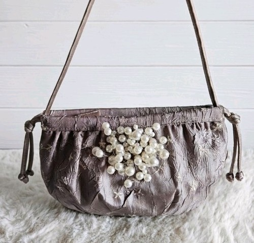 Anna cecere taupe satin - cecere,