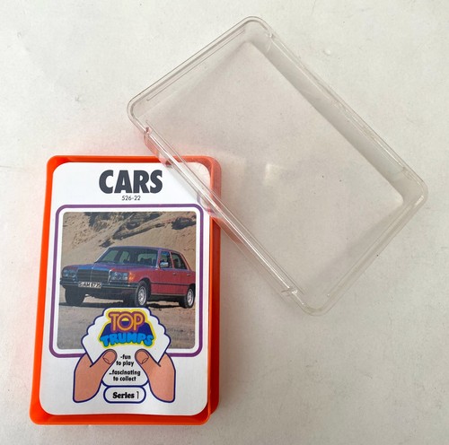 Vintage top trumps cars - cars, series