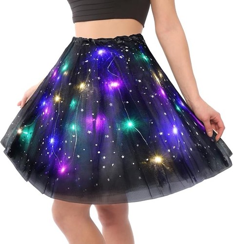 Led light tutu skirt women - light,
