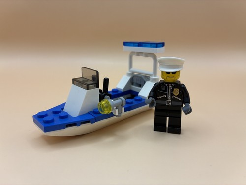 Lego city police boat - lego, (30002)