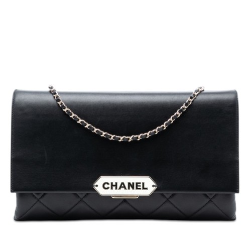 Chanel quilted lambskin - chanel,