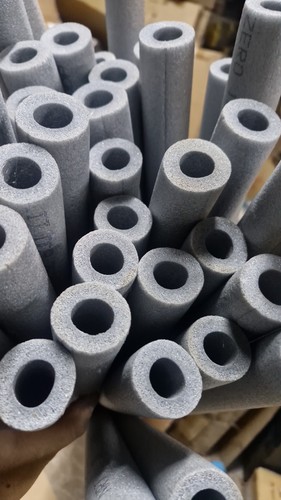 Grey foam pipe - foam,