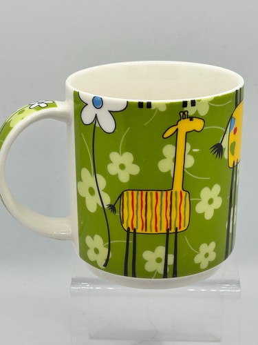 Mug giraffe bone china - giraffe,