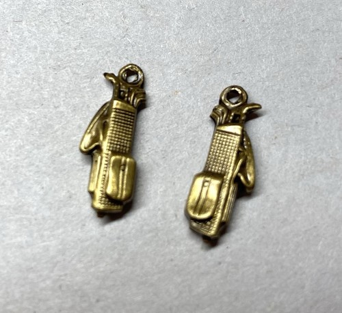 50x antique brass plate - brass, sm