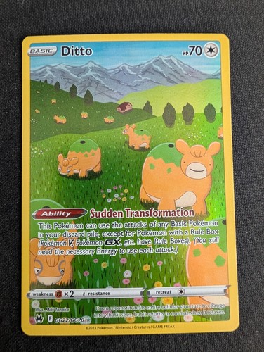 Pokémon tcg ditto - tcg, crown
