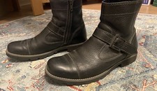 Mens leather boots size 7UK by ROCKPORT