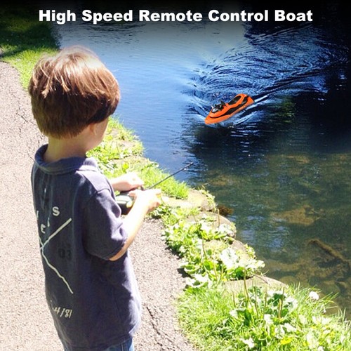 Remote control motor boat high - remote,