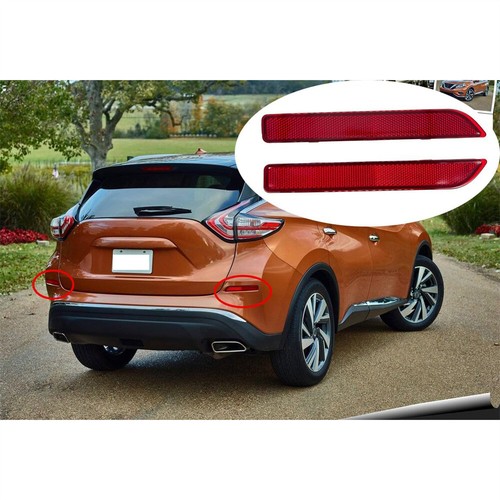 Rear bumper reflector light - 2x,