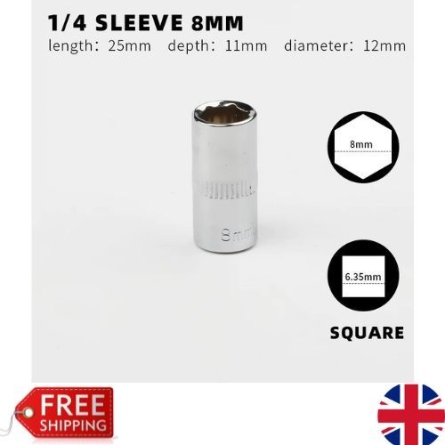 Drive standard shallow - 1/4",