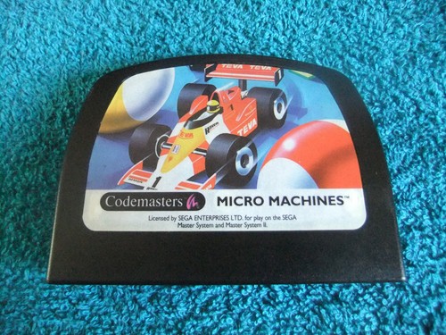 Micro machines sega master - micro,