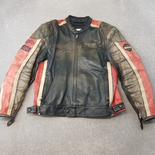 Triumph jacket black brown - jacket, 44