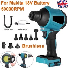 Cordless Dust Blower Air Blower for Makita 18V Battery Brushless Motor 50000RPM