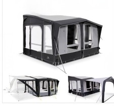 Kampa Dometic Club Air All Season 390S Caravan Porch + Sun Canopy+  LH Side Wing