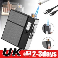 Cigarette Case with Lighter