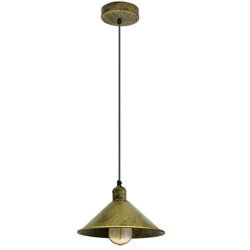 Industrial brushed brass - brushed, metal
