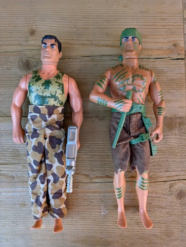 Action man figures - x2, from