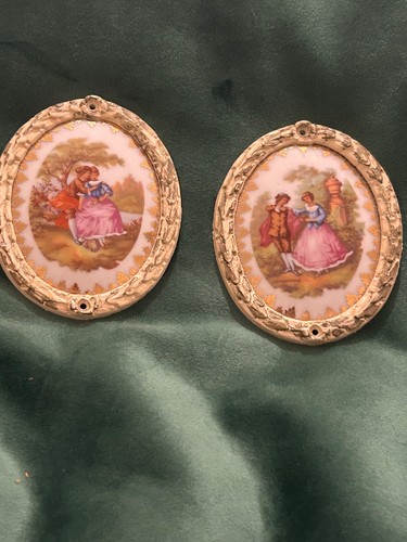 Two limoges ceramic - limoges,