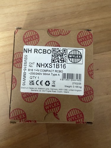 Wylex nhxs1b16 amp compact - nhxs1b16, 16