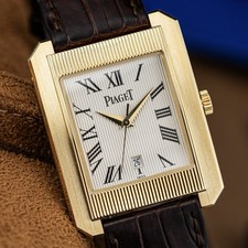 Piaget Protocole XL 2009 Box & Papers 18k Yellow Gold Automatic Ref. 26100