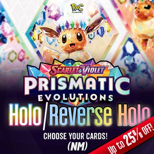 Pokemon prismatic evolutions - pokemon,