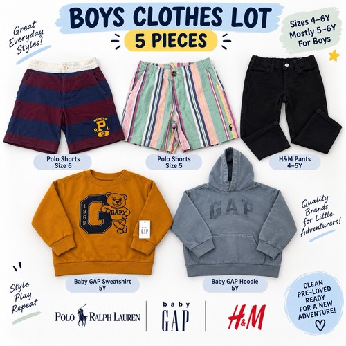 Boys clothes lot - clothes, 4-6