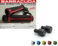 RED RACE knobs + counterweights for motorcycle scooter maxiscooter CPI CR&S CEZETA 