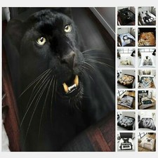 Animal print skin effect mink - ,