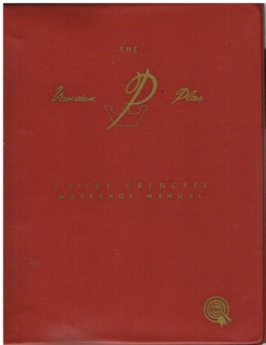 Vanden plas princess litre - plas, 3-litre