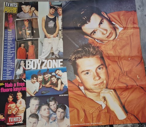 Boyzone magazine clippings - boyzone, and