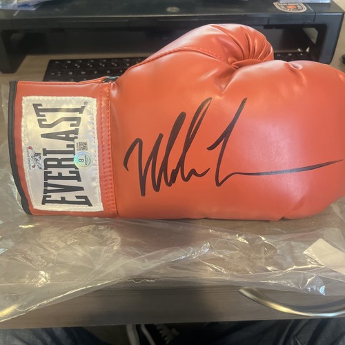 Mike tyson signed everlast - tyson,