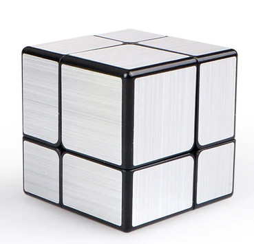 Qiyi 2x2x2 mirror - cube, silver