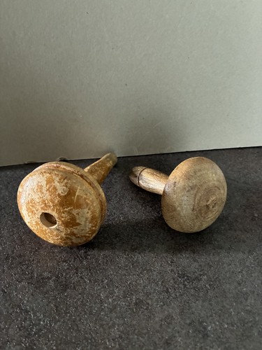 Vintage wooden darning