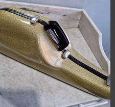 Vintage Tenor  Saxophone Case Metalflake Fiberglass Gold Berkeley London 