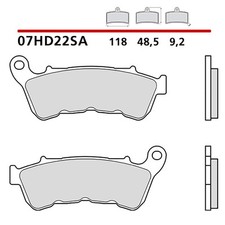 BREMBO FRONT BRAKE PAD KIT
