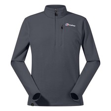 Men's Berghaus Prism Micro Polartec InterActive Half-Zip Fleece in Blue