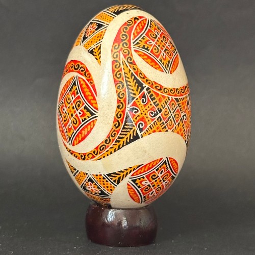Real ukrainian pysanky goose - real,