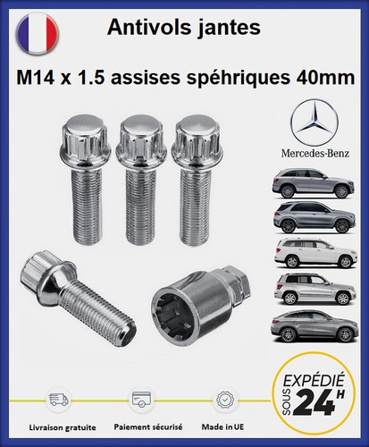 Locking wheel nuts mercedes - wheel,