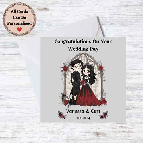 Handmade personalised wedding - personalised,