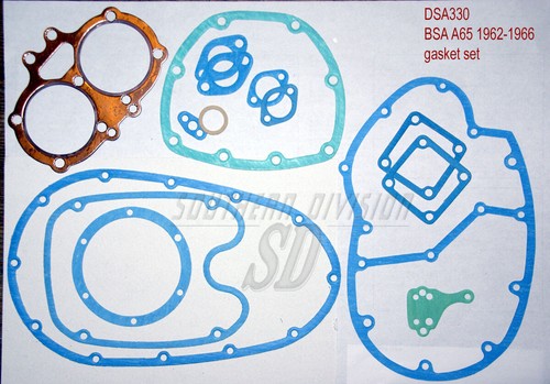 Bsa gasket engine - gasket, set
