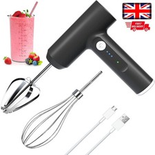 Electric Hand Held Mixer 3 Gear Electronic Handheld  Egg Cake Whisk Food Blender