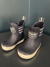Jojo Mamas Bebe Splash Puddle Wellington Wellies Boots Navy Waterproof Kids 3
