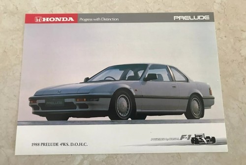 1988 honda prelude 4ws dohc - 1988,