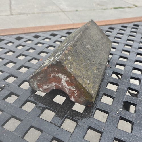 Reclaimed clay coping stones - clay,