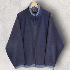 mens musto snugs polartec full zip fleece jacket, medium