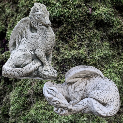 Dragon stone statue bundle - stone,