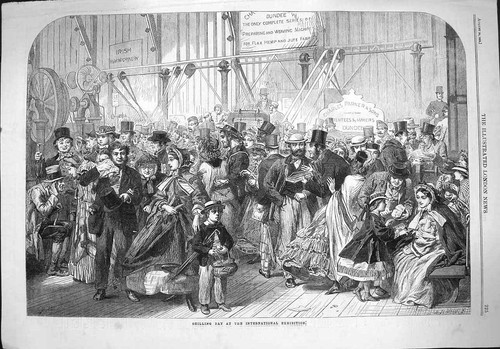 Original old antique print - original,